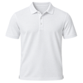 Premium Cotton Piqué Polo Shirt – White